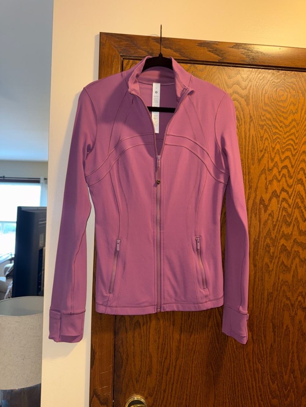 lululemon athletica Mauve Zip-Up Utility Jacket